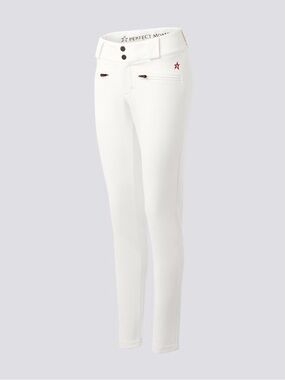 PERFECT MOMENT Aurora slim-leg ski pants White